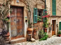 Пазл Испанская деревня 