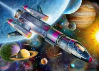 Пазл Исследователи космоса