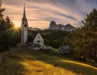 Пазл Italy mountains