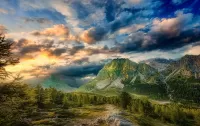 Пазл Итальянские Альпы