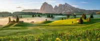Пазл Итальянские горы