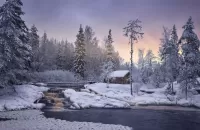 Пазл избушка