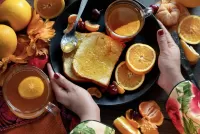 Пазл К чаепитию