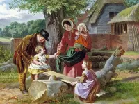 Пазл Качели