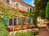 Пазл Кафе в Провансе