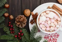 Пазл Какао под зефиром