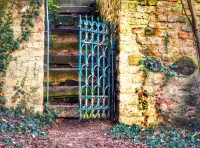 Пазл Калитка