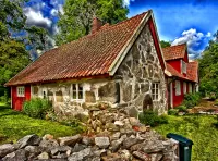 Пазл Каменный дом