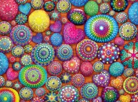 Пазл Камни мандалы