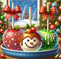 Пазл Карамельные яблоки