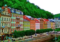 Пазл Карловы Вары Чехия