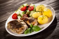 Пазл Картофель с мясом