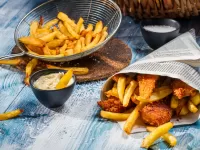 Пазл картошка фри