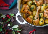 Пазл Картошка с курицей 