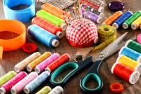 Пазл Катушки ниток