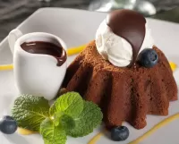 Пазл Кекс и мороженое