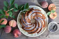 Пазл Кекс и персики