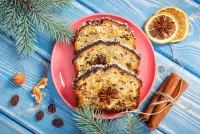 Пазл Кекс на тарелке