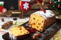 Пазл Кекс с изюмом и калиной