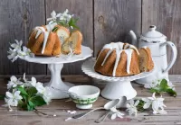 Пазл Кекс с маком