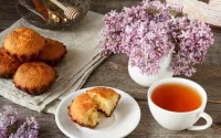 Пазл Кексы и сирень
