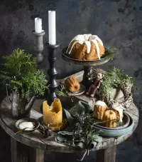 Пазл Кексы и свечи