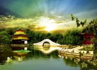 Пазл Кинкаку-дзи