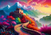 Пазл Китайская стена