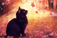 Пазл Кленовый листопад