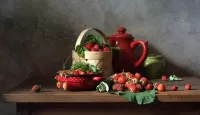 Пазл Клубничное изобилие