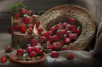 Пазл Клубника и шляпа