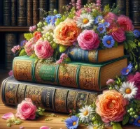 Пазл Книги