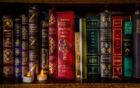 Пазл Книжная полка