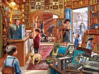 Пазл Книжный магазин
