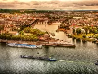 Пазл Кобленц Германия