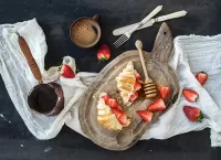 Пазл Кофе и круассаны