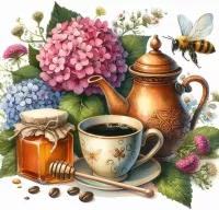 Пазл Кофе и мед