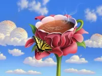 Пазл Кофе и облака