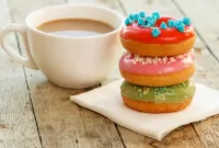 Пазл Кофе и пончики