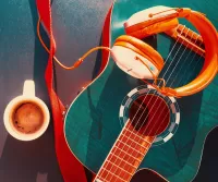 Пазл Кофе под гитару