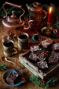 Пазл Кофе с брауни