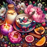 Пазл Кофе с молоком