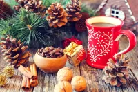 Пазл Кофе с орехами