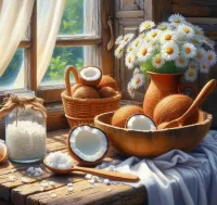 Пазл Кокосы