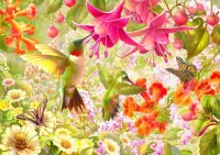 Пазл Колибри