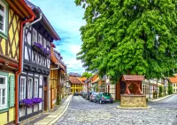 Пазл Колодец на углу