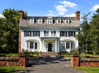 Пазл Колониальный дом