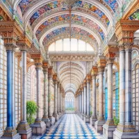 Пазл Колоннада