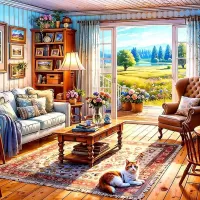 Пазл Конец летнего дня