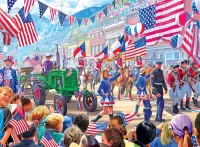 Пазл Конный парад 